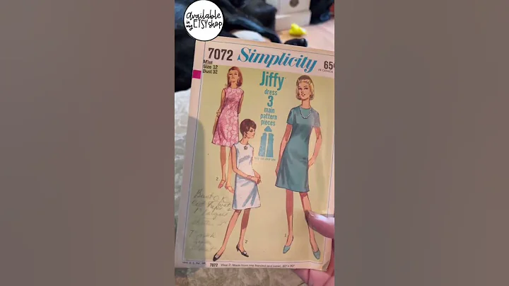 More vintage patterns from my Etsy store