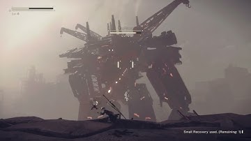 NieR:Automata 🎮 goliath boss battle part 1