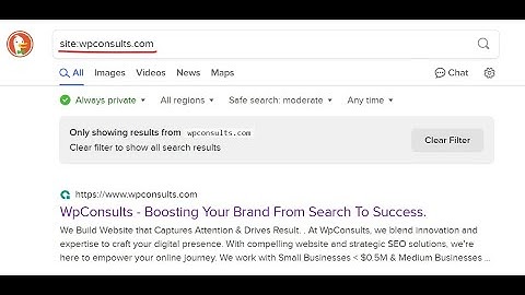 Get your site Indexed on DuckDuckGo