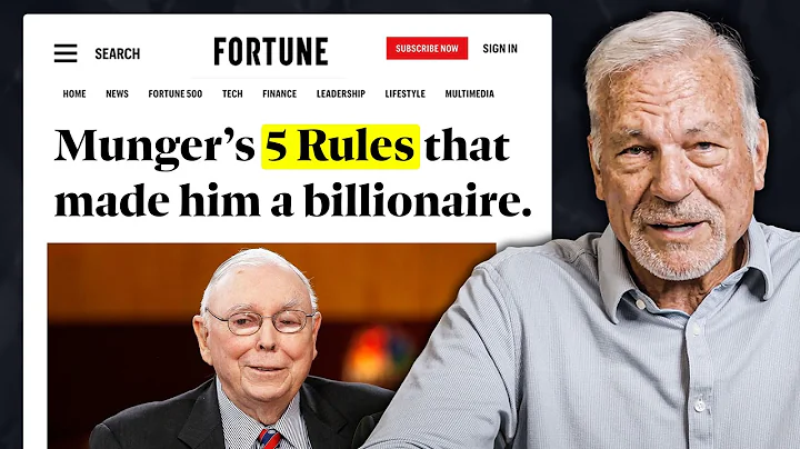 Charlie Munger’s 5 Rules of Wealth.