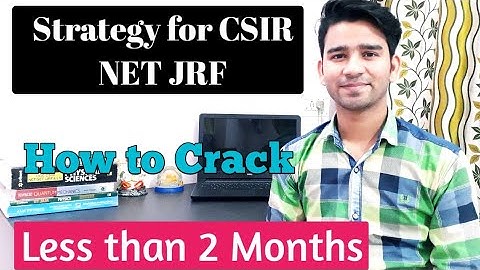How to Crack CSIR NET in 2 Months | Best Strategy to Crack CSIR NET | Preparation Strategy