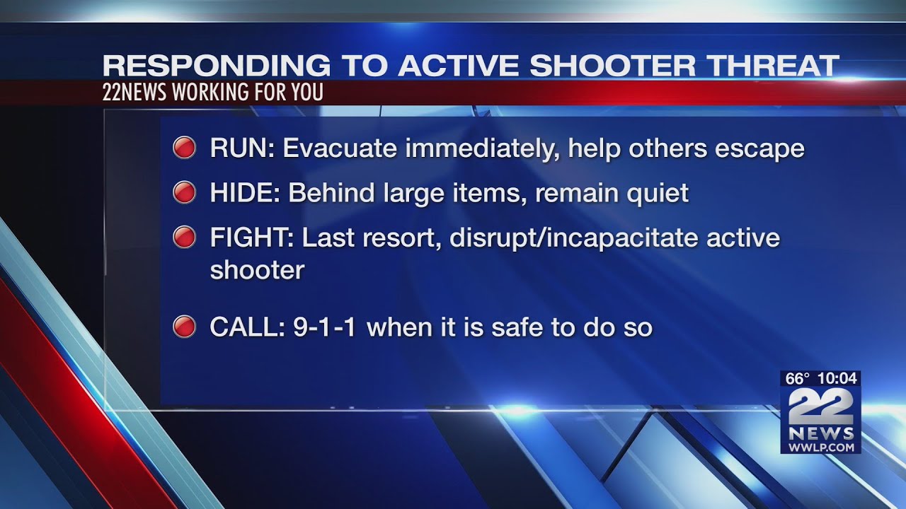 How to respond to an active shooter threat - YouTube