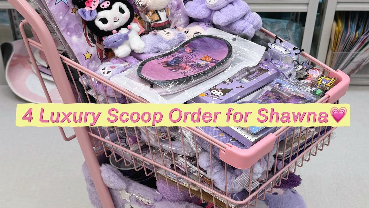 4 Luxury Scoop Order for Shawna💗#luckyscoop #sanrio #kuromi 
