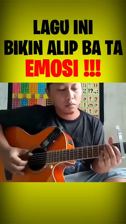 LAGU INI BIKIN ALIP BA TA EMOSI ! #alip_ba_ta #alipbata #alipbatareaction #alipbataterbaru #alipers