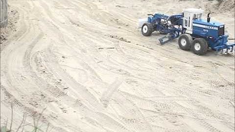 Motor Grader, scale model, 6x6 - dayshift