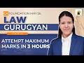 CA Foundation Law: 3-Hour Strategy to Maximize Your Score | Gurugyan Series | CA Isha Agarwal 