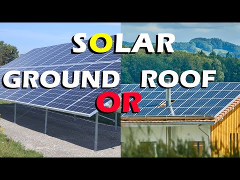 Ground vs Roof Mount Solar Panels - Which Is Right For You?  Planning Your DIY Solar Array Part 2