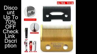 For Madeshow Kulilang M5(F) M10 R66 R77F Wedge Fade Blades Replacement Cutter Head Hair Clipper DLC