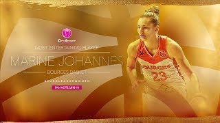 Marine Johannes | Bourges Basket - Full Season Highlights - EuroLeague Women 2018