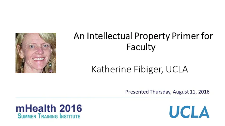 Katherine Fibiger  An Intellectual Property Primer...
