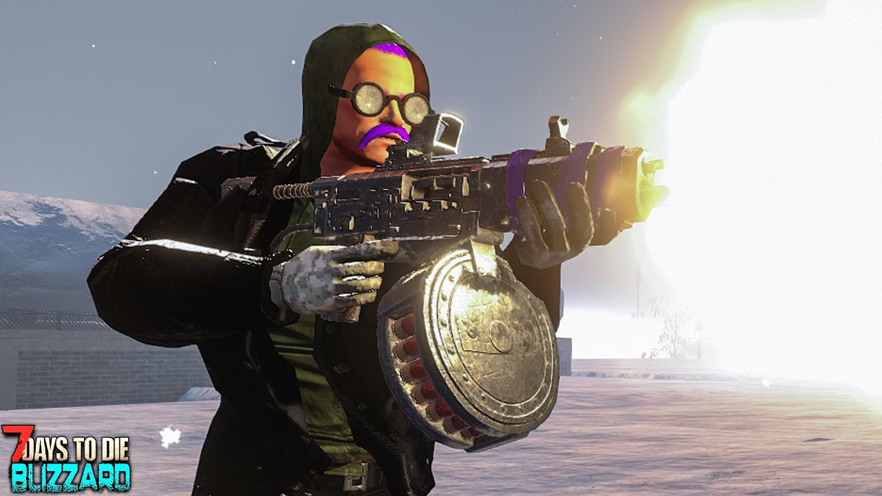 I made the Auto-Shotgun GOOD! | 7 Days to Die: THE BLIZZARD (Day 37)