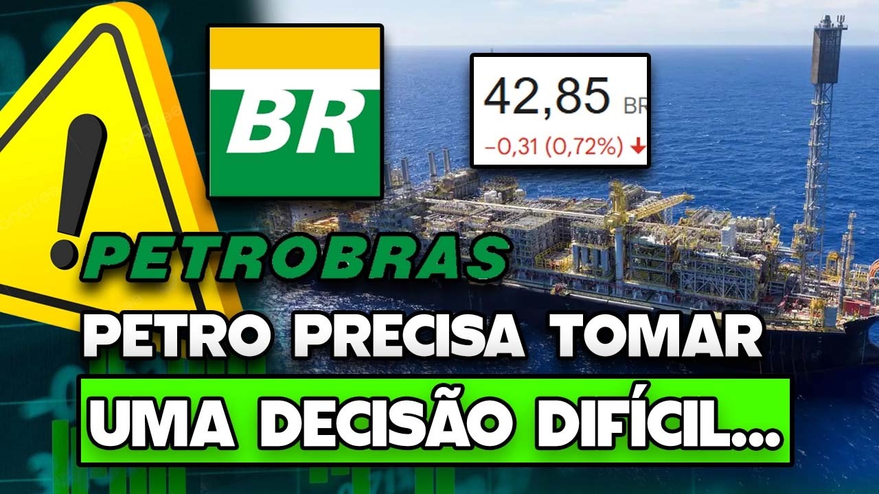 🚨 PETR4: UMA DECISÃO DIFÍCIL TERÁ QUE SER TOMADA EM BREVE! E UM NOVO APORTE NA CARTEIRA