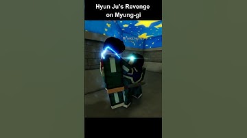 Hyun Ju’s Revenge on Myung-gi #roblox #inkgame #squidgame