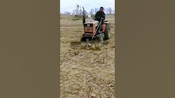 The process of soil smoothing = good methods can increase efficiency