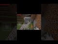 Minecraft first survival house #shorts