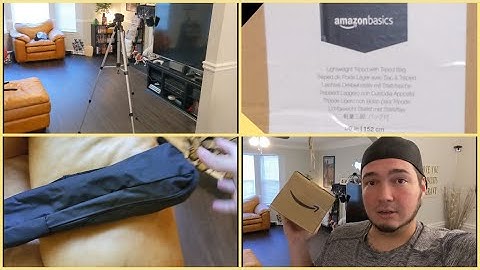 AmazonBasics 60-Inch TriPod Unboxing & Review!