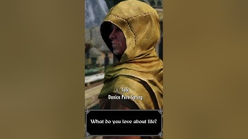 Whiterun! What do you love about life? - Skyrim Mantella AI mod (Chat-GPT)