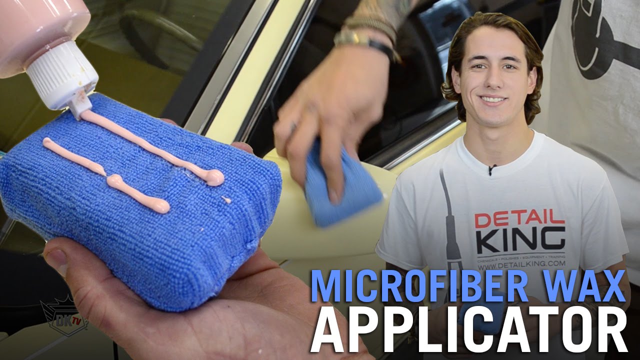 The Best Wax applicators - Foam and microfiber car applicators