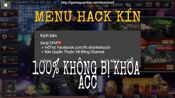 [ Hack CF Mobile ] Giới Thiệu Menu Hack Kín Bắn Thả Ga Không Sợ khóa Acc