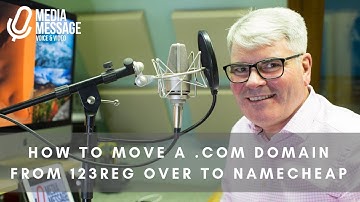 How to move a .com domain from 123Reg over to Namecheap