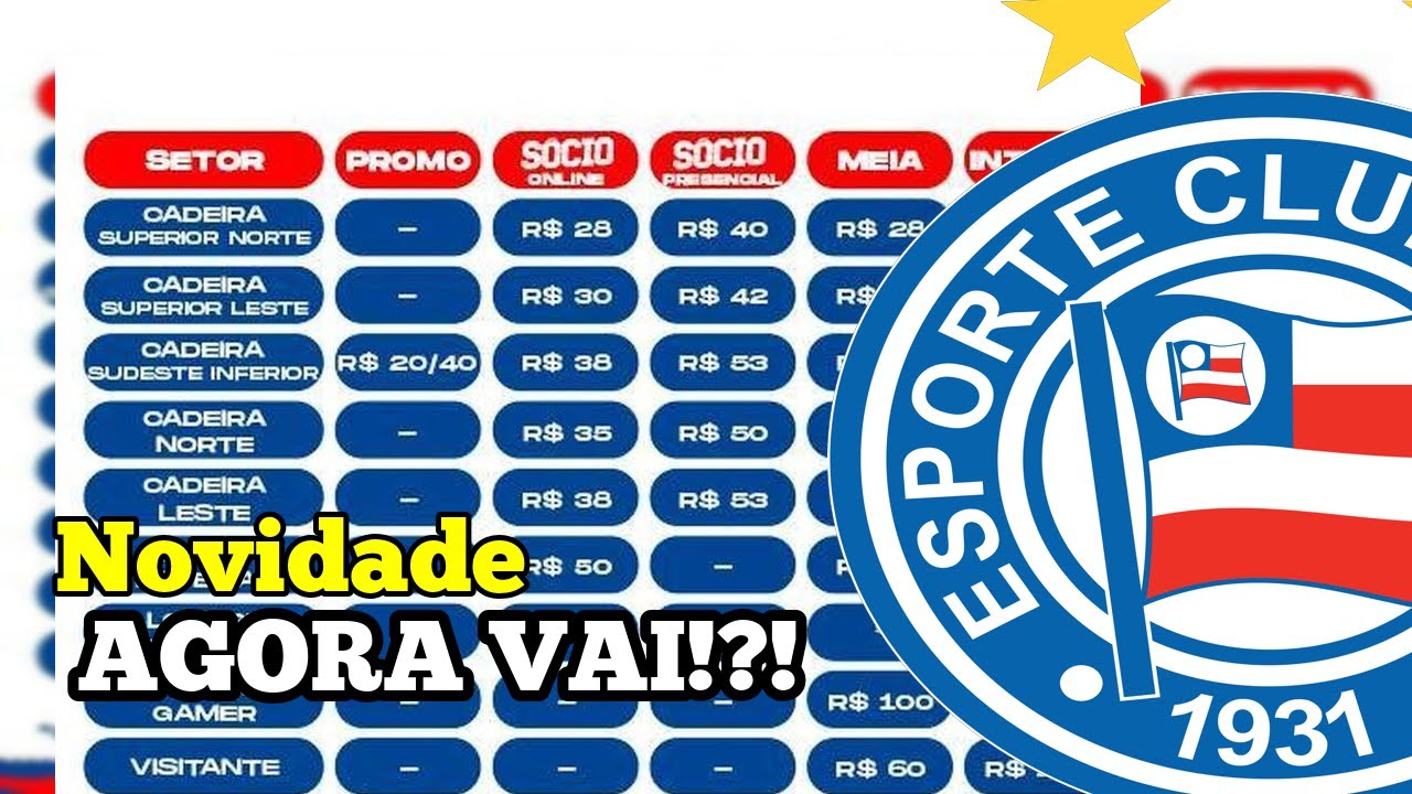 BOOM! Bahia x Atlético-MG: ingressos à venda para jogo da última rodada ...