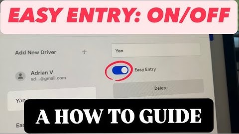 How to Setup Easy Entry | Tesla Model 3 & Y