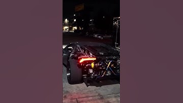 😱 Deadly Lamborghini! Engine Fully Exposed for a Menacing Look! 🏎️💀