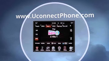 Uconnect 8.4A/8.4AN | Phone Pairing
