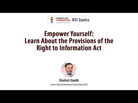 Empower Yourself: Learn About the Provisions of the Right to Information Act