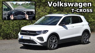 Volkswagen TCross  facelift (2024)  POV driving