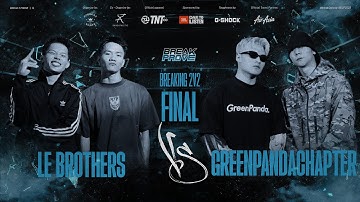 Le Brothers vs Greenpanda Chapter Final Breaking 2v2 Day 1 | Break2prove 2025