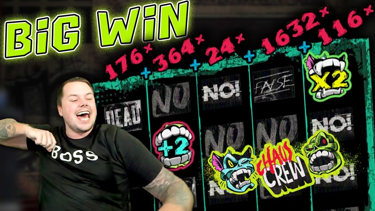 Big Win in New Slot Chaos Crew 