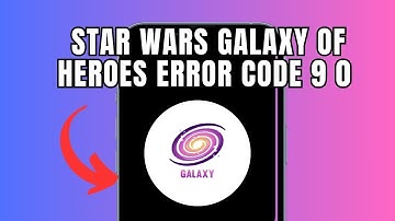 Star Wars  Galaxy of Heroes Error Code 9 0 (Quick fix)