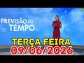 PERIGO HOJE: Temporais e Chuva de Até 100 mm | Previsão do Tempo Jornal Hoje 09/06