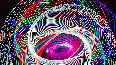 Spyrograph Photography, indoor lightpainting