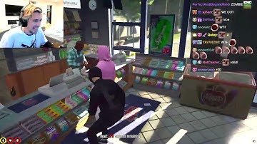 xQc crashes helicopter in Rust style