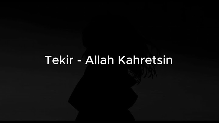 Tekir - Allah Kahretsin | Slowed + Reverb