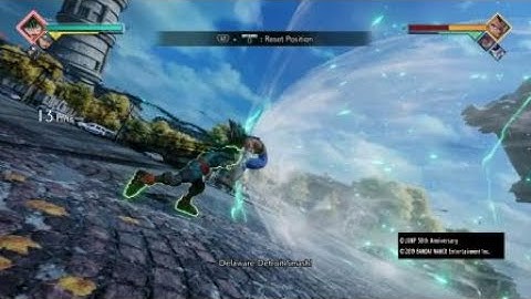 JUMP FORCE - Deku 50% combo