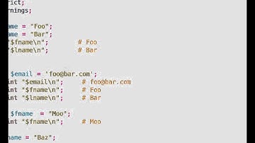 Beginner Perl Maven tutorial: 2.18 - Scope of variables