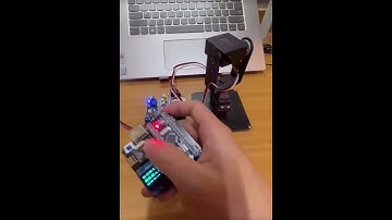 Wireless steering gear gimbal control