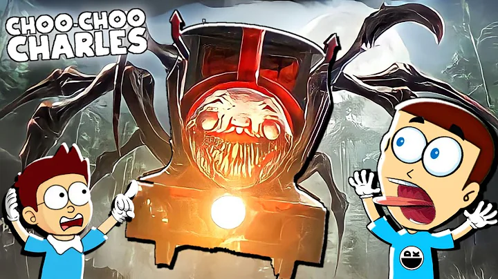 Choo Choo Charles So Scary !  Shiva and Kanzo Game...