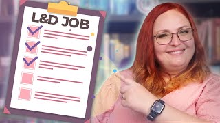 How to make sense of L&D job descriptions