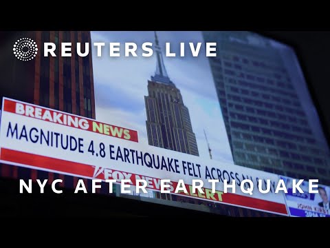 LIVE: Magnitude 5.5 earthquake strikes New York, New Jersey