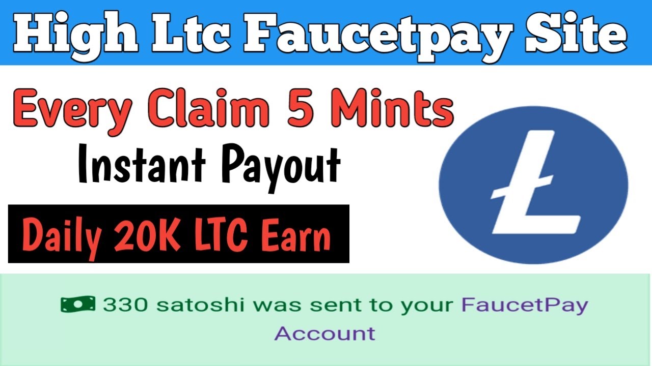 High Paying Litecoin Faucetpay Site | Free Ltc Earning Site | Ahmad ...