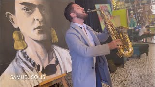 Leave The Door Open (Saxophone Cover by Samuel Solis) Musica para...