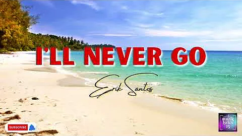 I'll Never Go by Erik Santos KARAOKE