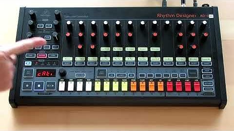 Behringer RD-8 Save Song and Pattern To The External Harddisk, Called External SYX.EX Data Dump