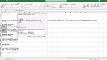 Excel financiero video 8 de texto a columnas
