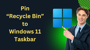 How to Pin Recycle Bin to Windows 11 Taskbar | GearUpWindows Tutorial