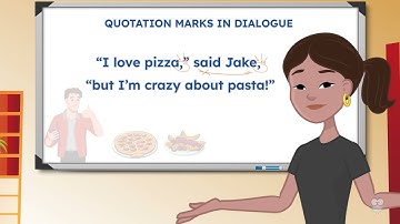 Quotation Marks in Dialogue - Grammar Lesson